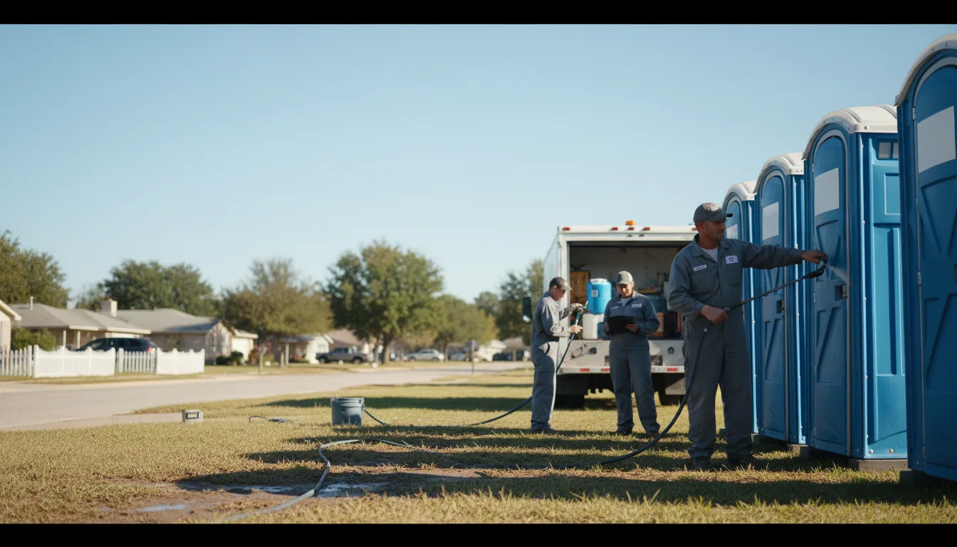 Long-Term Portable Toilet Rental in Mantua, OH near me